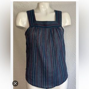 NWT Universal Thread Navy Stripe Tank, Size XS